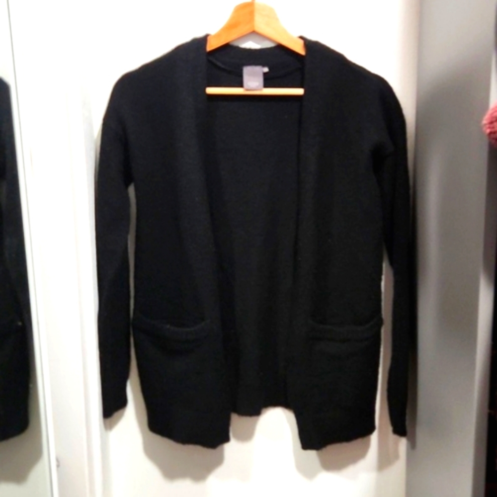 🔴ICHI Black Wool Sweater